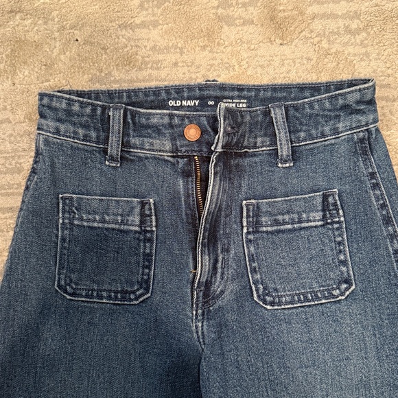 High Rise Wide Leg Jeans - Picture 5 of 7